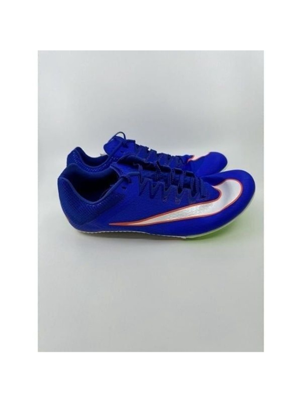 Nike Zoom Rival Sprinter Track Spikes Racer Blue Lime DC8753-401 Men's Size 9.5 - Picture 3 of 6